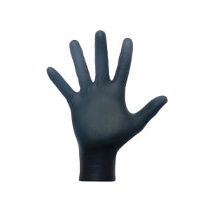 GUANTE DESCARTABLE NITRILO NEGRO L X100