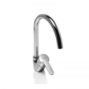 Grifería Cocina Monocomando Mesada Pico Bar Piazza Emblem