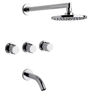 GRIFERÍA CALIFORNIA DUCHA C/TRANSF FV