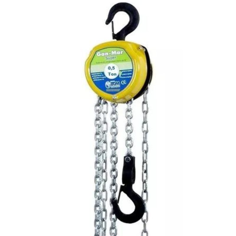 APAREJO MANUAL SUPER 1/2 TN 3MTS