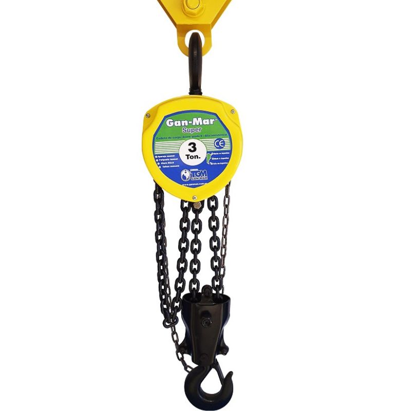 APAREJO MANUAL SUPER 3 TN 6MTS