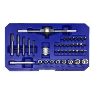 JUEGO 38PCS. TUBO MACHO PUNTAS