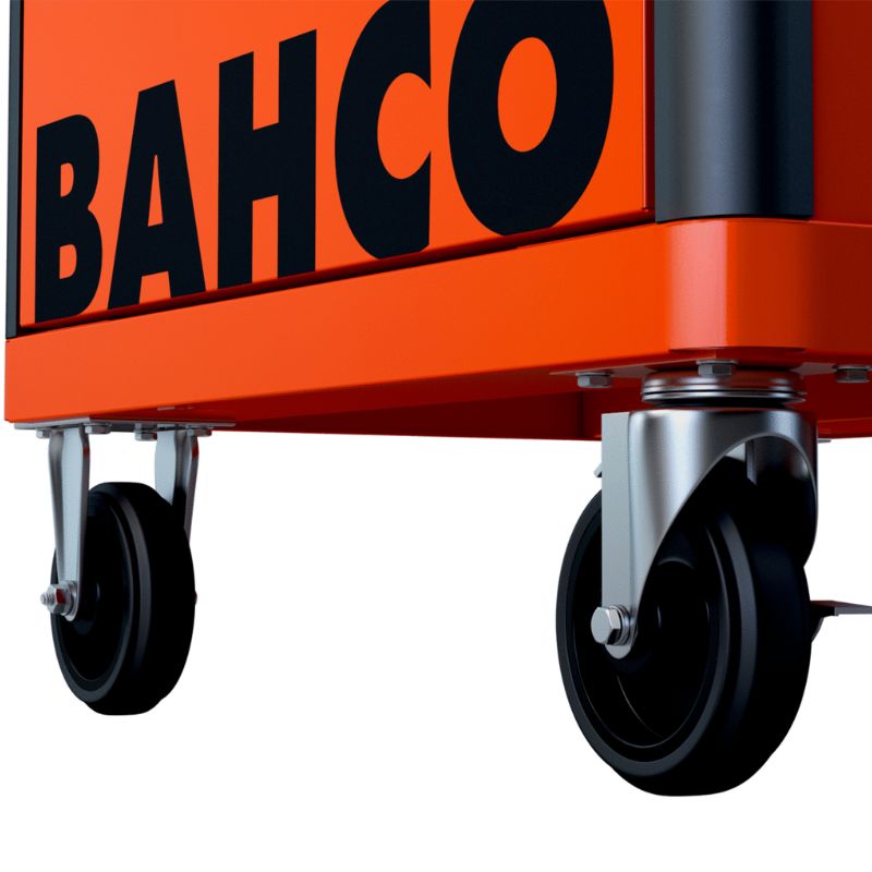 CARRO BAHCO CON RUEDAS 26" NARANJA - Imagen 3