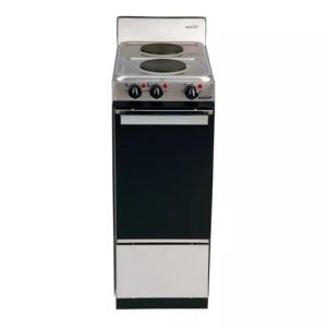 Cocina Electrica Brogas 2 Hornallas Y Horno Electrico Acero