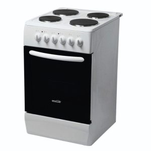 COCINA DE PIE ELECTRICA 4 HORNALLAS INOXIDABLE