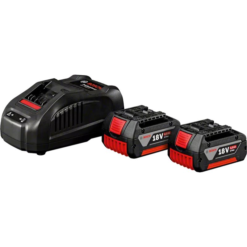 Kit 2 Baterías de Iones de Litio GBA 18V 4,0 Ah + Cargador