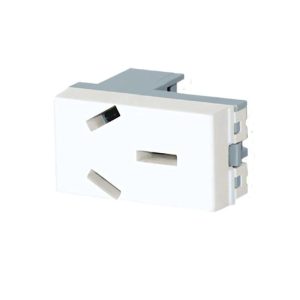 TOMACORRIENTE TIPO BIPOLAR + TIERRA 250V 20A