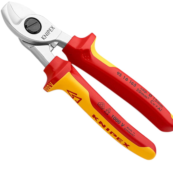 PINZA CORT CABLE KNIPEX 1000V 165MM