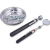 Set De Plato Redondo Magnetico + Espejo + Recoge Piezas
