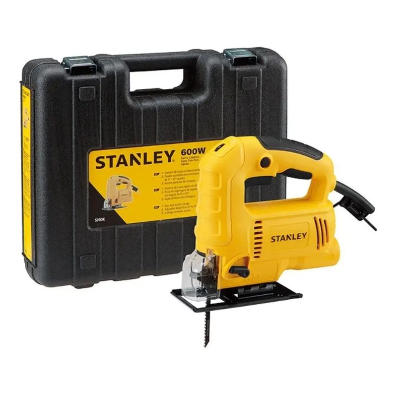 Sierra Caladora Stanley 600w Con Maletín
