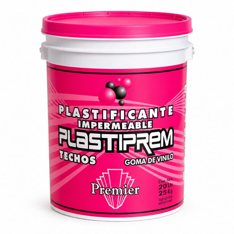 Plastificante Impermeable Techos Premier Plastiprem 20 Lt