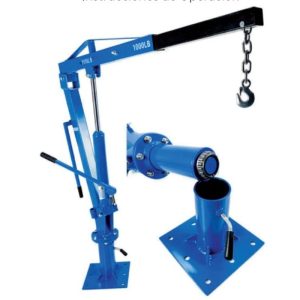 GUINCHE PLUMA 1TN PARA CAMIONETA BAROVO