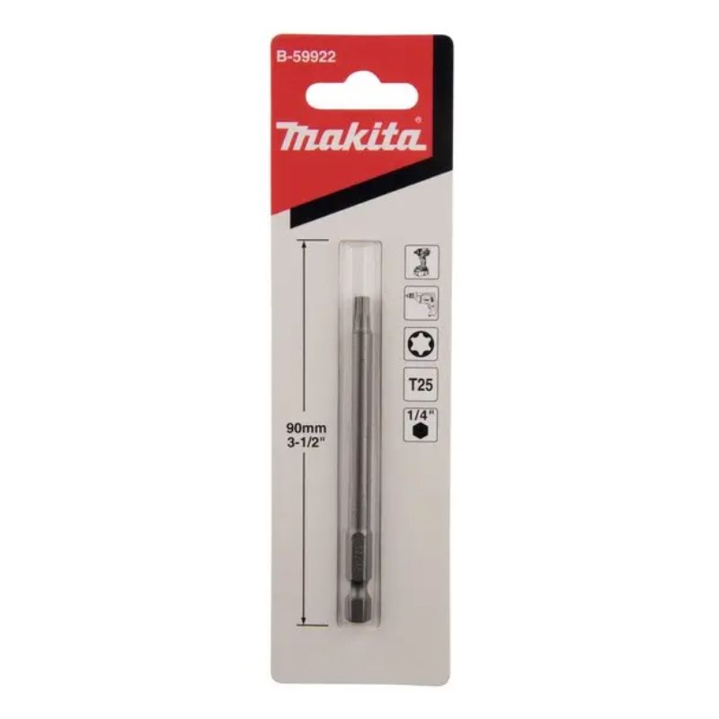 PUNTA MAKITA ATORNILLADOR T25 X 90MM B-59922