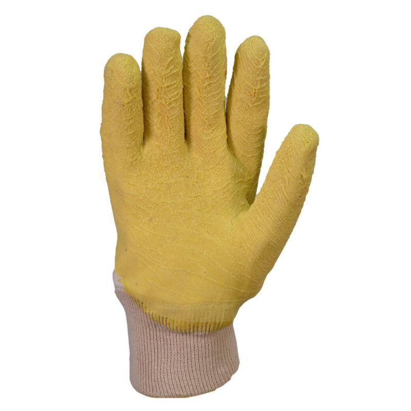 GUANTE LATEX RUGOSO MONDONGO BAÑO DORSO VENTILADO DE PASCALE
