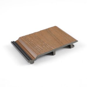 Alternative view of WALL PANEL FLAT WPC EXTERIOR TEAK 2900 X 156 X 21MM (1.61 kg/m)