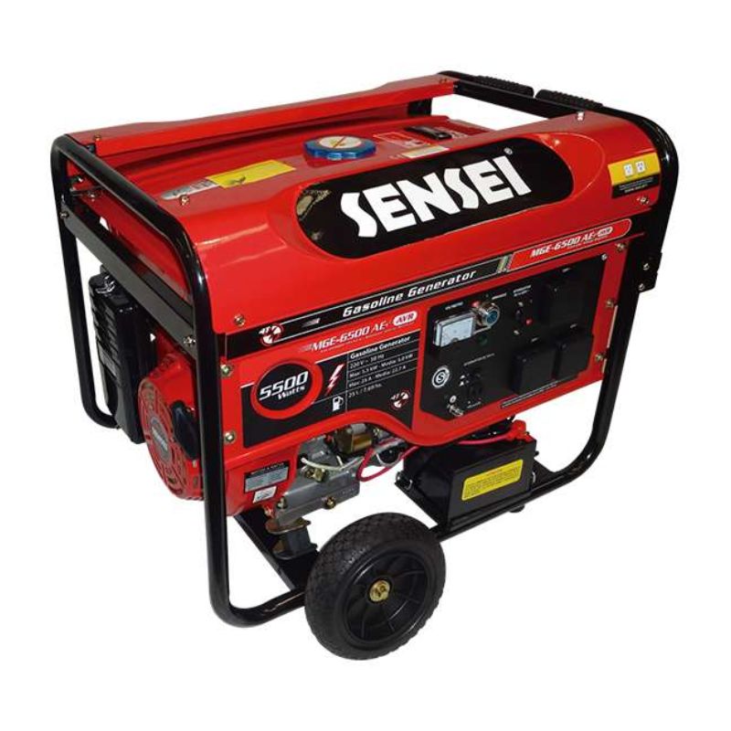 GRUPO ELECTRÓGENO SENSEI 5500W CON REGULADOR DE VOLTAJE
