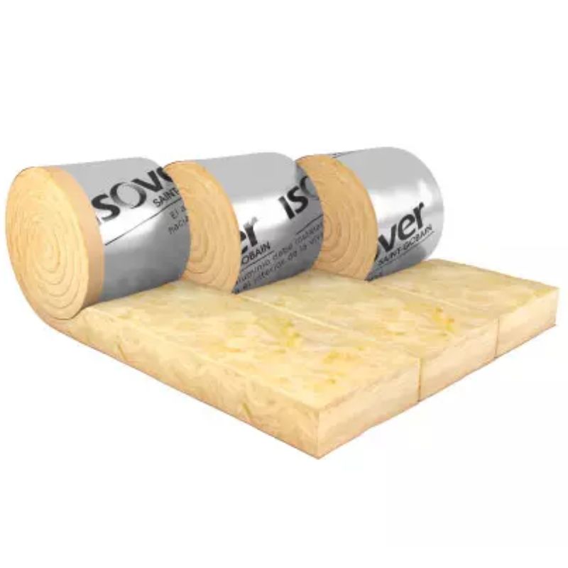 ISOVER LANA FIELTRO ROLAC PLATA MURO 10mm