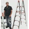 ESCALERA PROFESIONAL DE ALUMINIO PLEGABLE ULTRACOMPACTA 6 ESCALONES– DOBLE ACCESO 2,1MT GLOSS - Imagen 2