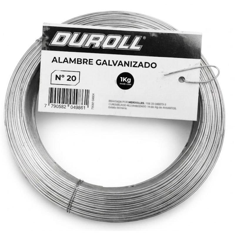 ALAMBRE GALVANIZADO DUROLL