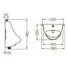 FERRUM MINGITORIO OVAL BLANCO - Imagen 2