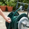 CARRO ENROLLADOR MANGUERA RIEGO JARDIN REHAU - Imagen 4