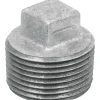 Tapon Macho Galvanizado 1/4