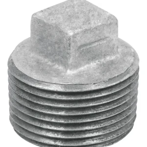 Tapon Macho Galvanizado 1/4