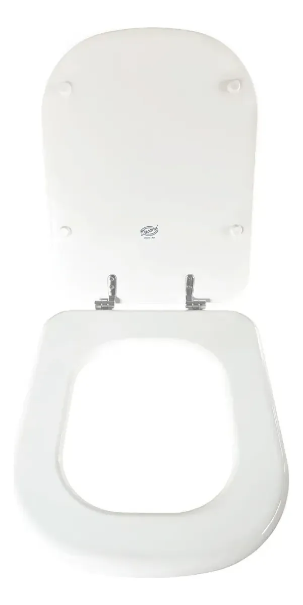 Asiento Inodoro Daccord Madera blanca Bari Blanco - Imagen 2