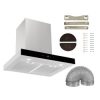 Campana extractora Inox T-shape digital 60 cm - Imagen 2