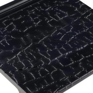 WALL PANEL FLAT WPC EXTERIOR BLACK BURN WOOD 2900 X 156 X 21MM (1.61 kg/m)