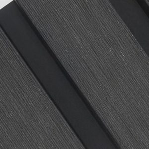 WALL PANEL WPC PARED EXTERIOR CHARCOAL BLACK 2900 X 219 X 26MM
