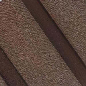 WALL PANEL WPC PARED EXTERIOR DARK BROWN 2900 X 219 X 26MM