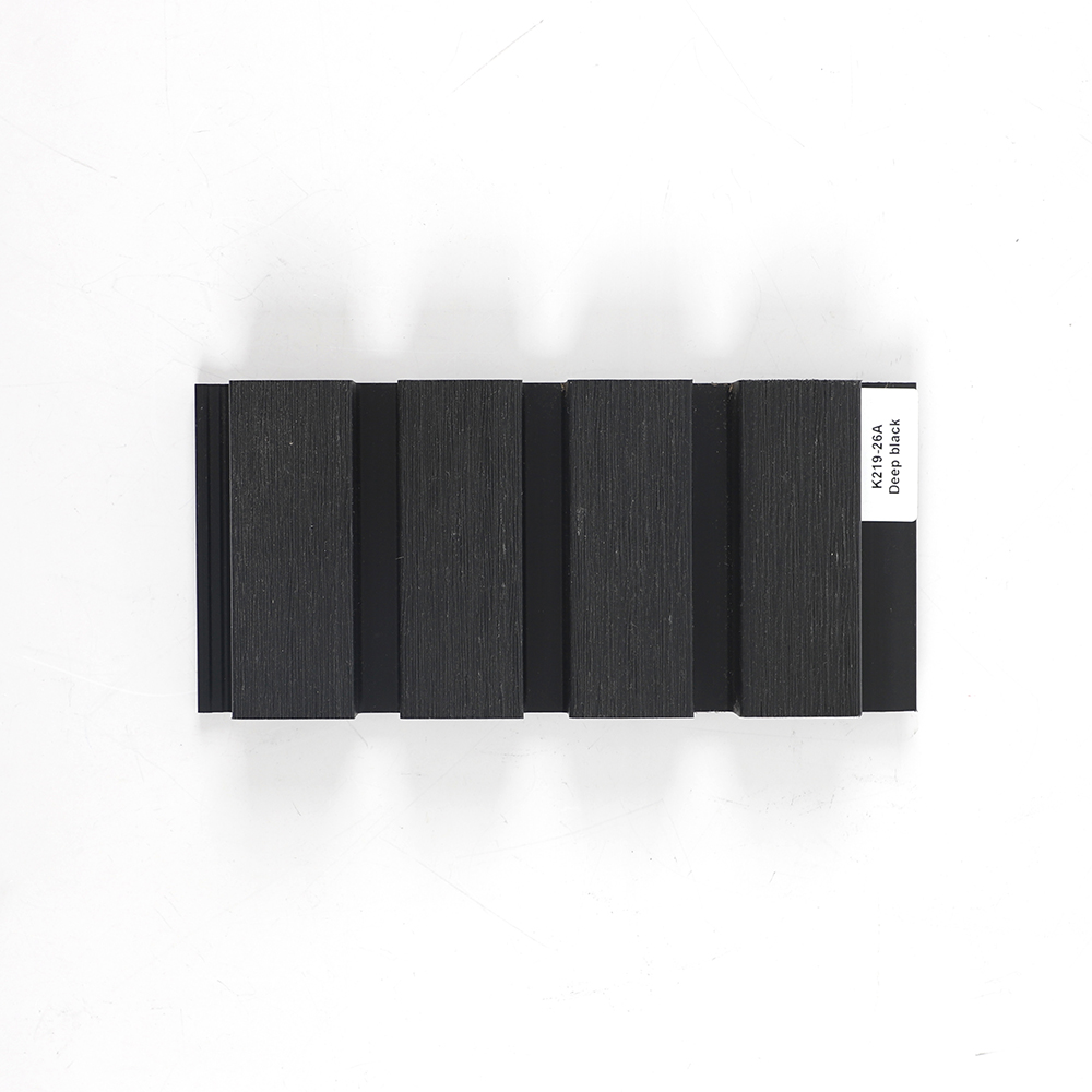 WALL PANEL WPC PARED EXTERIOR DEEP BLACK 2900 X 219 X 26MM