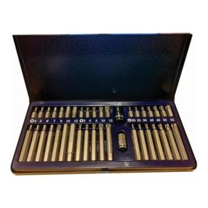 JUEGO TUBOS 40 PIEZAS TORX