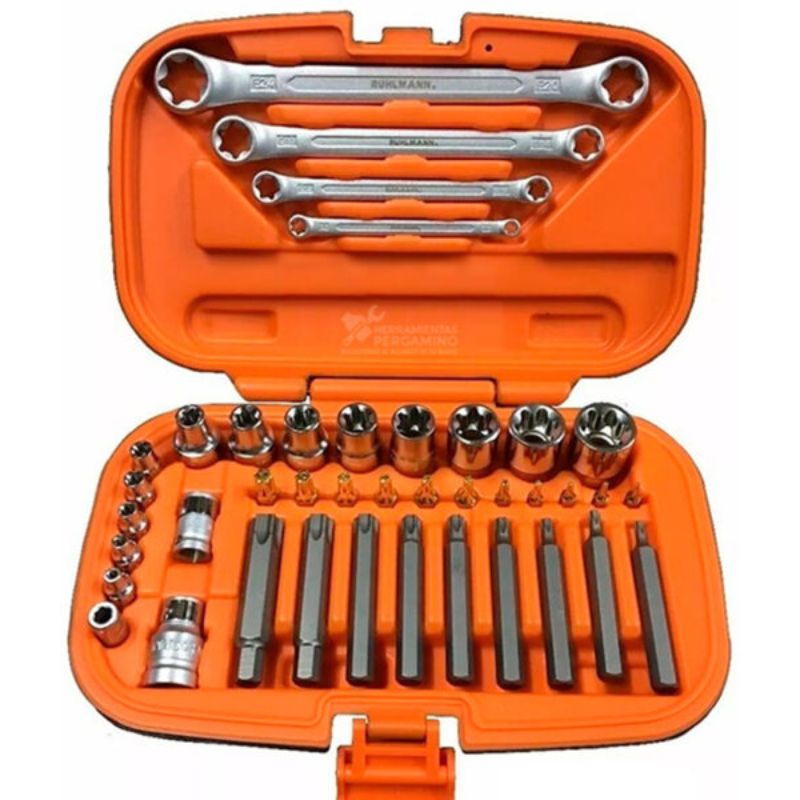 JUEGO TORX HEMBRA 41 PCS.