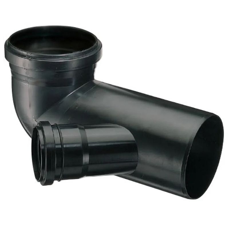 CODO A 87° 30' 110X63MM C/ACOMETIDA DERECHA