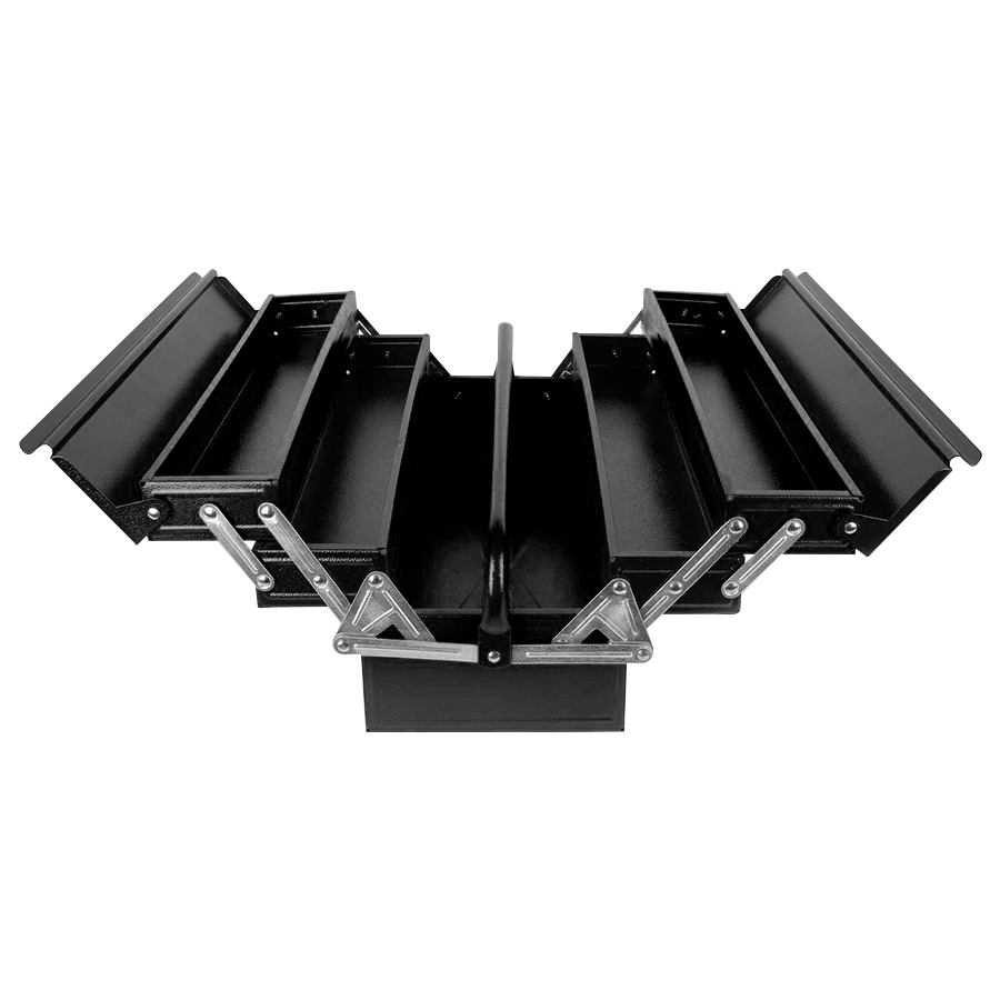 caja metálica tipo fuelle 23"