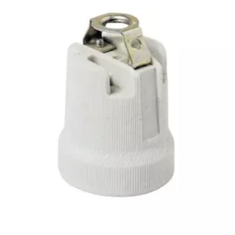 PORTALAMPARA T/447 CON PUENTE PORCELANATO