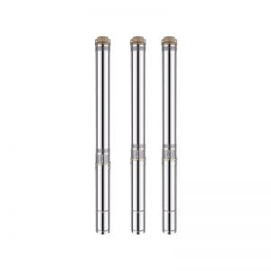 BOMBA SUMERGIBLE POZO 3" 1HP INOX.