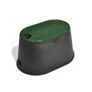 CAJA PARA VALVULA PLASTICA OVAL 21X33X18H