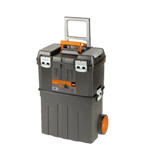 Caja Carro Ruedas Porta Herramientas 2 Cuerpos Bahco 4750