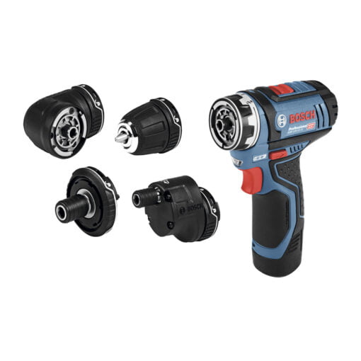 Taladro Atornillador Inalámbrico Bosch GSR 12V-15 FC 12V 2 baterias y maleta - 4 en 1