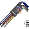 Set Llave Allen Color  1.5-10 Mm Blx9
