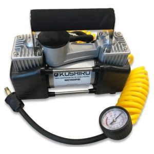 Minicompresor 150 PSI doble pistón