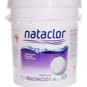 Cloro Pastillas Multiacción  X 10kg. Nataclor