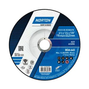 DISCO OXIDO ALUMINIO BDA 645 114X6.4X22 NORTON