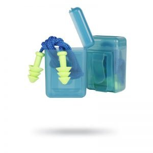 Protector Auditivo Endoaural  Quantum Trialet c/Cordel NRR 22 dbIRAM c/Caja Plástica