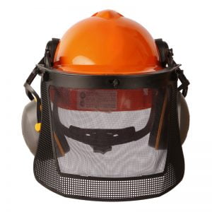 Alternative view of Kit Forestal Casco con Arnes Cremallera Textil - L340 Casco - Facial Malla - Adaptador