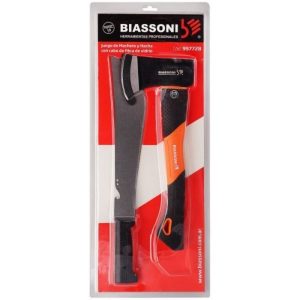 SET MACHETE Y HACHA CABO de FIBRA de VIDRIO