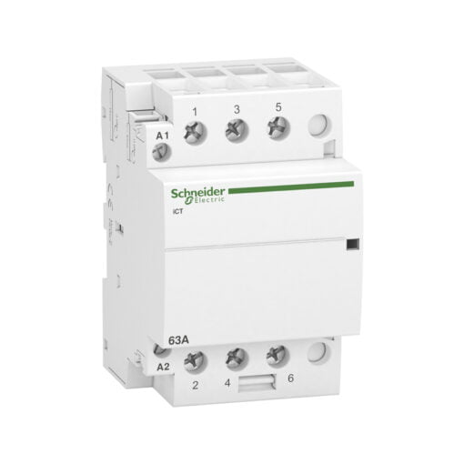 Contactor modular Acti9 iCT remoto 63A 3NA 220 a 240V CA